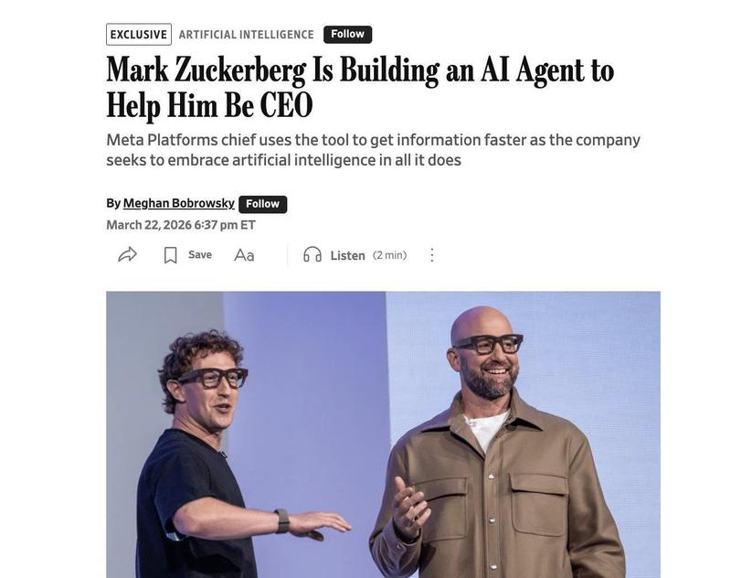  从裁员风暴到AI接棒；Meta的效率革命正由扎克伯格亲自验证。 IT技术 从裁员风暴到AI接棒；Meta的效率革命正由扎克伯格亲自验证。 IT技术