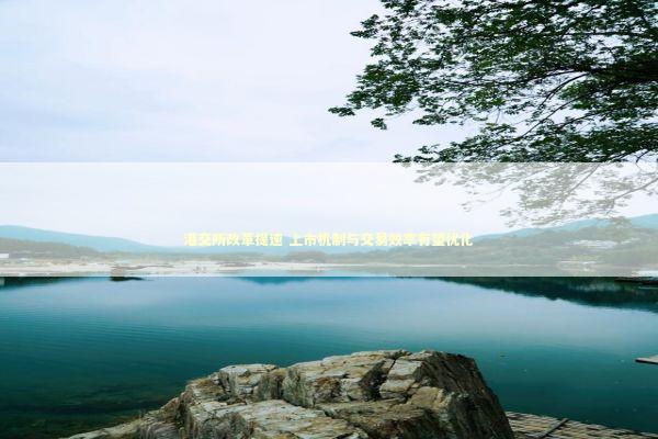 港交所改革提速 上市机制与交易效率有望优化 新闻