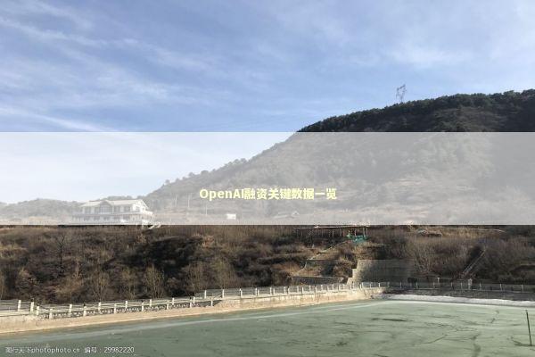 OpenAI融资关键数据一览 新闻