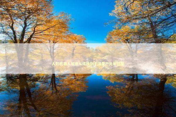 人形机器人加速从炫技到干活量产元年已至 人形机器人加速从炫技到干活量产元年已至 新闻