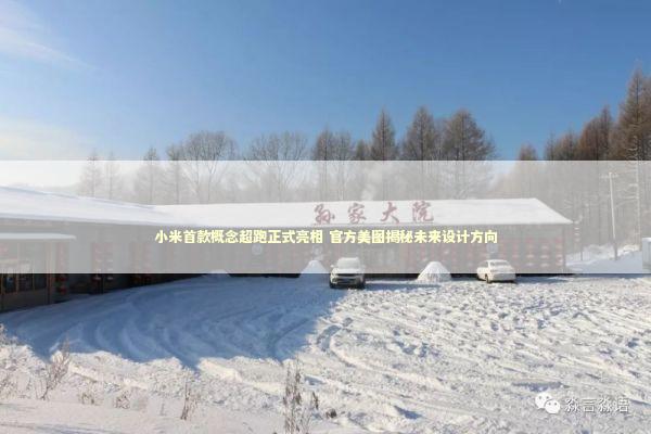 小米首款概念超跑正式亮相 官方美图揭秘未来设计方向 新闻