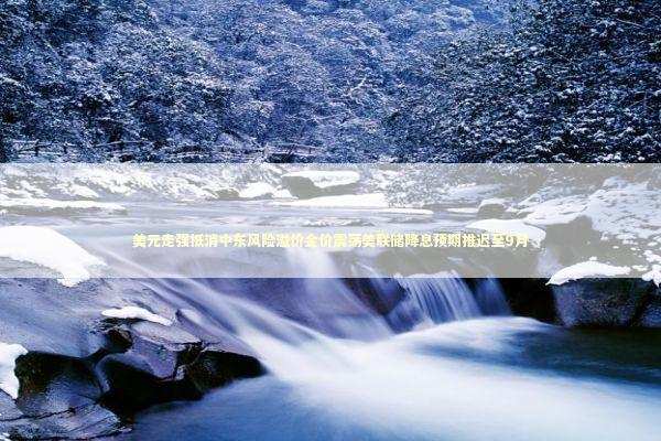 美元走强抵消中东风险溢价金价震荡美联储降息预期推迟至9月 新闻